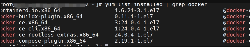 Centos安装指定docker版本和docker-compose